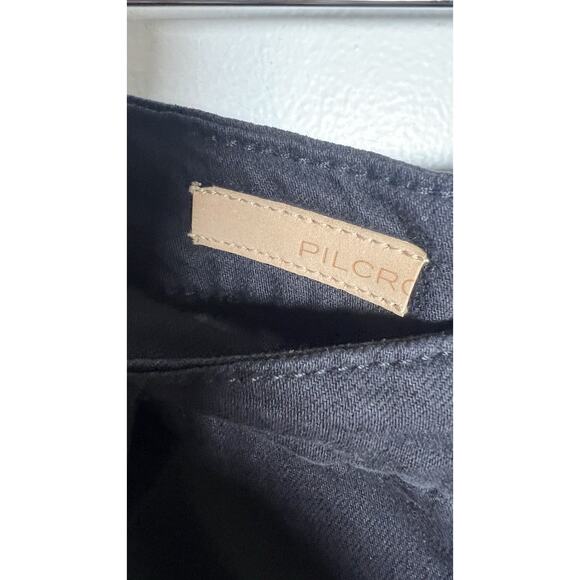 Pilcro X Anthropologie Black‎ Wide Leg High Rise Lyocell Blend Stretch Pants 30 - Picture 5 of 11